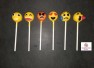 563sp Emoji Face Chocolate Candy Candy Lollipop Mold